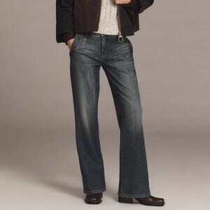 Pilcro Le Brun Low-Rise Bootcut Jeans